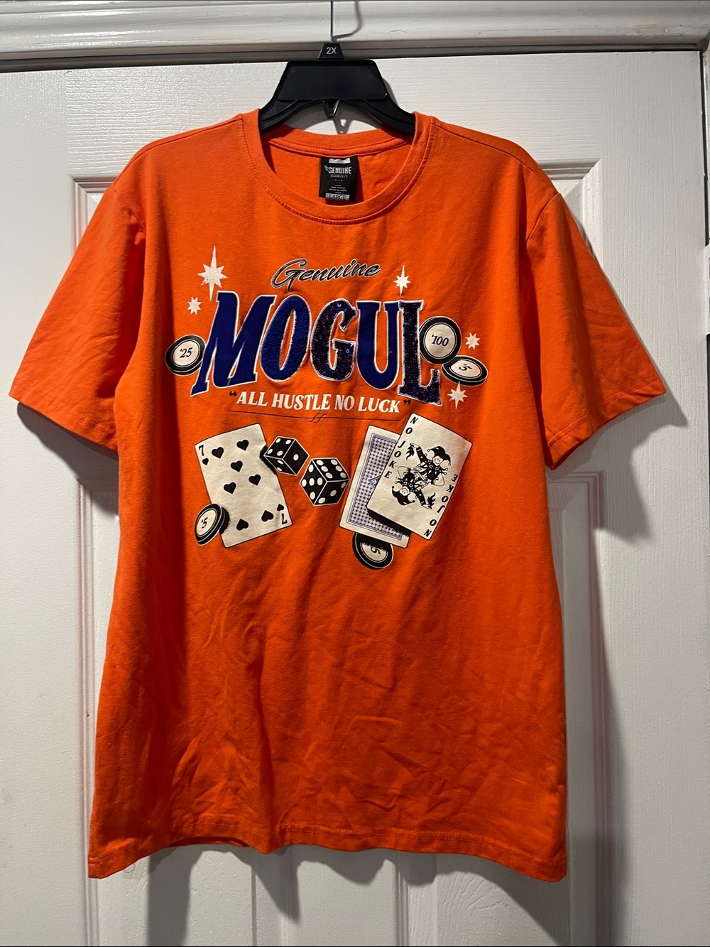 Genuine Mogul Graphic Tee - Orange